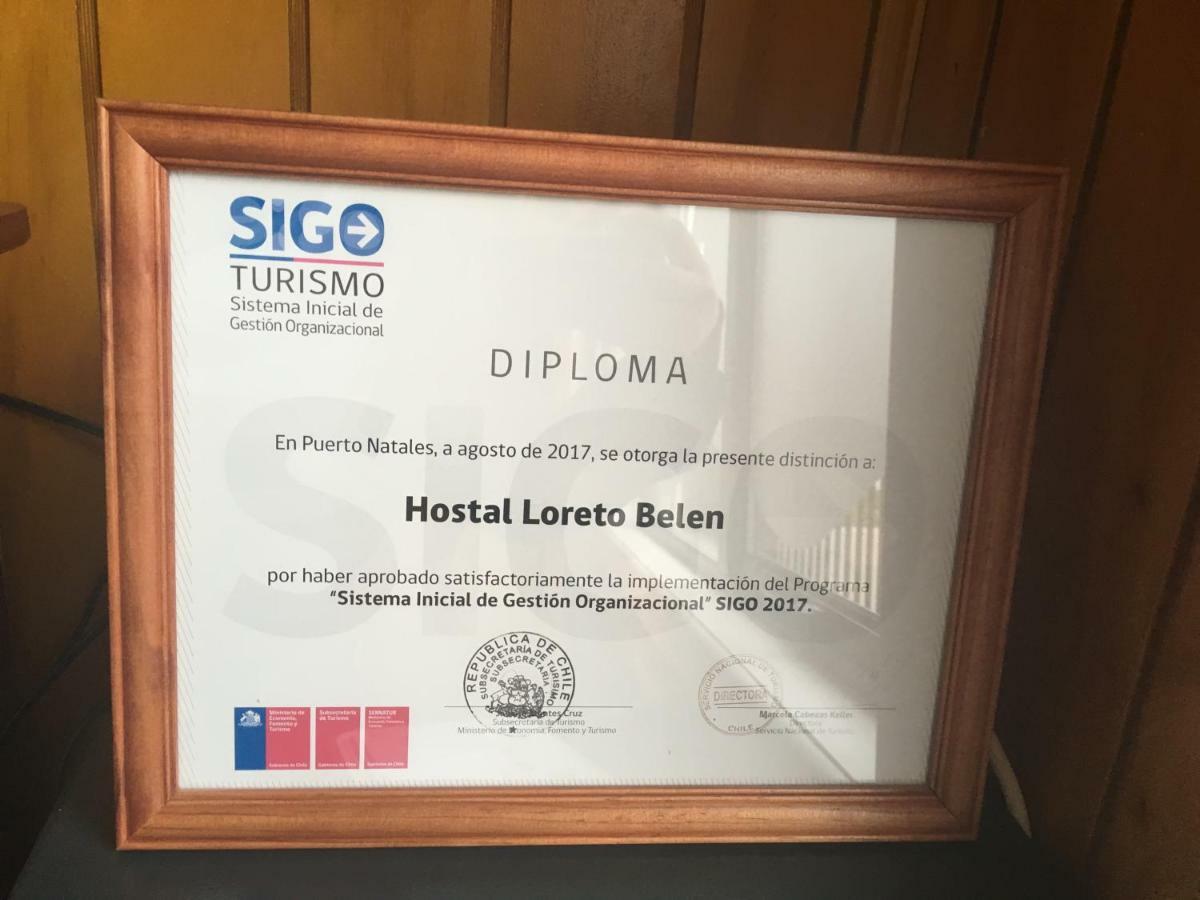 Hostal Loreto Belen プエルト・ナタレス エクステリア 写真